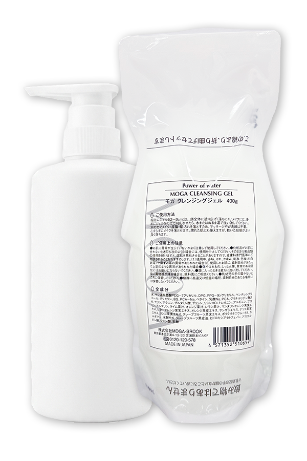 MOGA Cleansing Gel 400g ポンプ